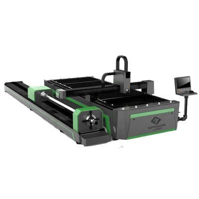 CNC Cutting Metals Laser Machine 3015 Fiber Laser Cutting Aluminium Stainless Steel Iron Machine 1500W for Metal Sheet and Tube