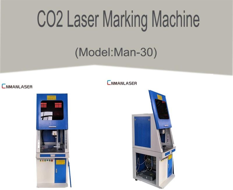 High Precision and Fast Speed CO2 Laser Marking Machine for Nonmetal