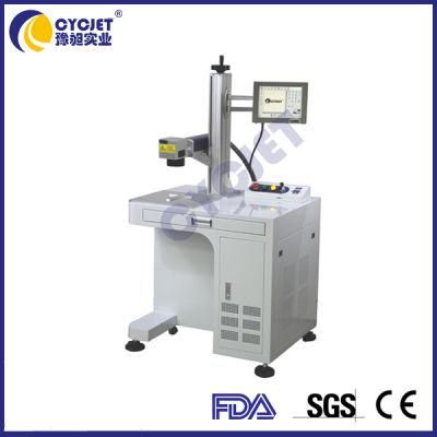 Cycjet High Quality Lf30-Pluse Desk Type Laser Marking Machine for Metal