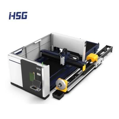 Stainless Steel Iron Sheet and Tube Laser Cutting Machine 6000W