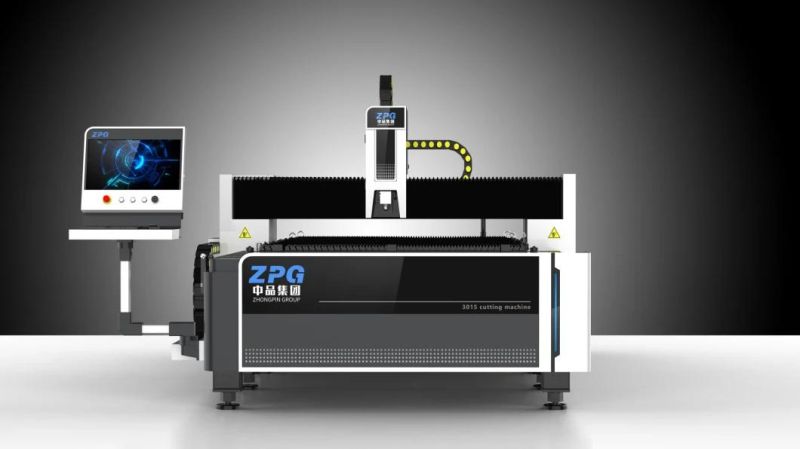 Metal Ss CS Brass Aluminum Cutting 3015 1000W 1500W 2000W 3000W 4000W Fiber Laser Cutting Machine