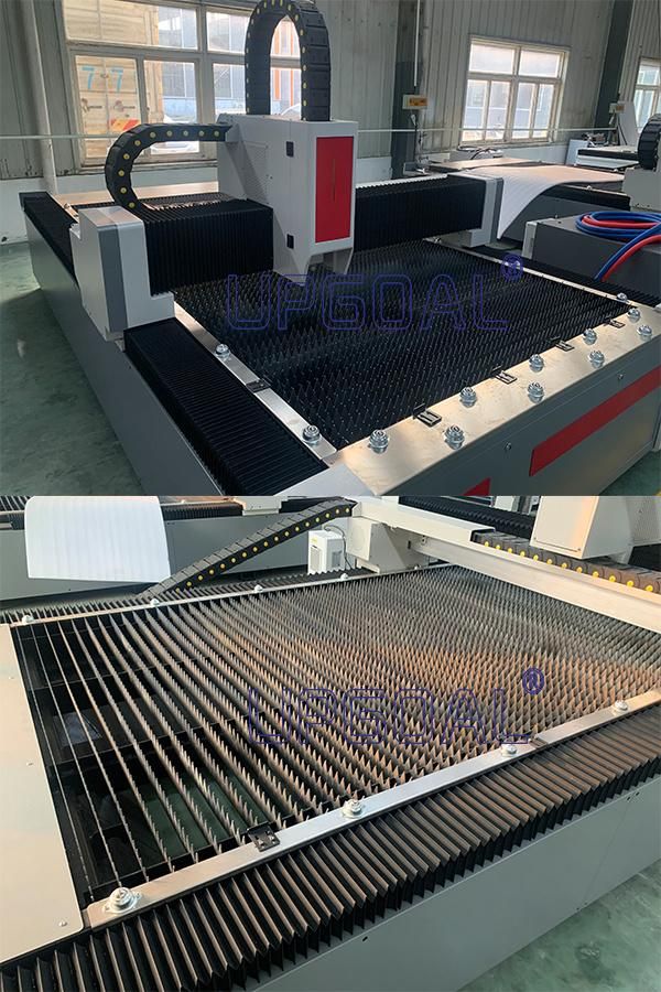 High Speed 3000W Metal Fiber Laser Cutting Machine for Ss CS Aluminum Brass