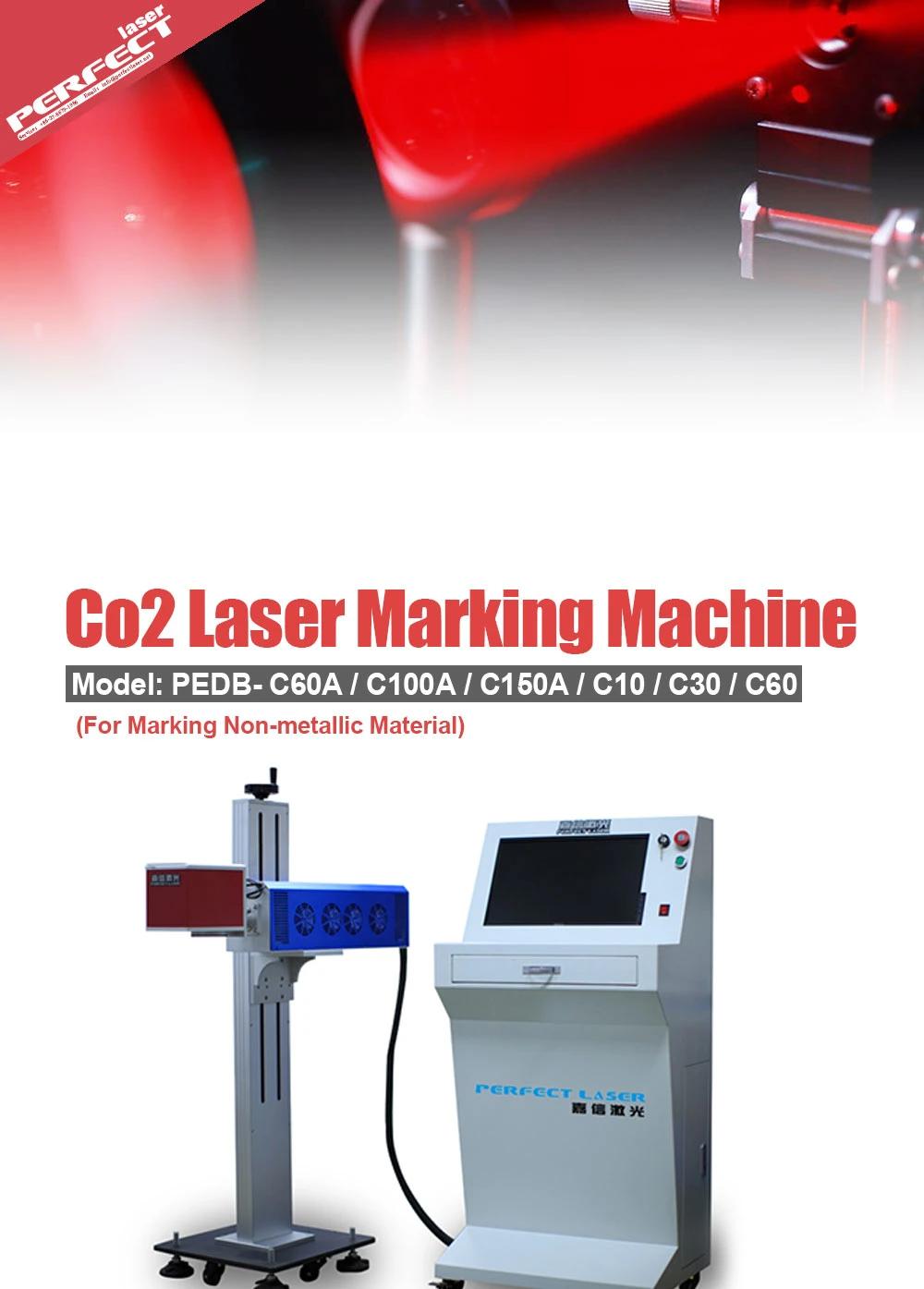 High Speed Efficiency CO2 Laser Marking Machine for Glass
