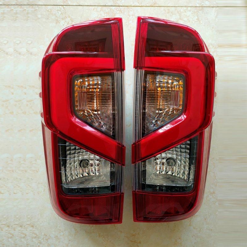 with Sequential Indicator Turn Signal Full Rear LED Taillight Tail Lamp Light for Nissan Navara Np300 2020 2021
