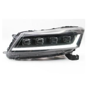 Car LED Light Auto Parts 4 Lens LED Headlight Auto Lamps for Honda 2008 Accord