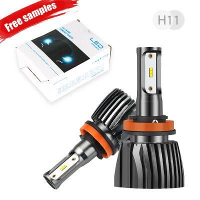 Auto Cars 40W Super Bright H7 High Power Canbus H11 LED Mini Laser LED Headlights