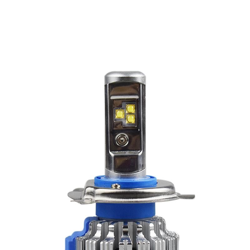 Auto Lamps T1 H11 LED H3 H7 H4 H8 9005 9006 Hb3 Hb4 40W 6000lm 6000K LED Fog Light Car Headlights White Bulbs 12V