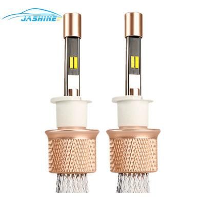 Accessories Auto Parts 3000K 4500K 6000K H7 H3 H11 9005 9006 9012 880 Tns Three Color LED Car Headlight