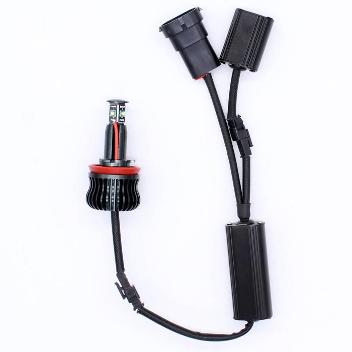 Lightech E90 E92 E39 E60 E6140W H8 White Car LED Light Angel Eyes Lamp for BMW