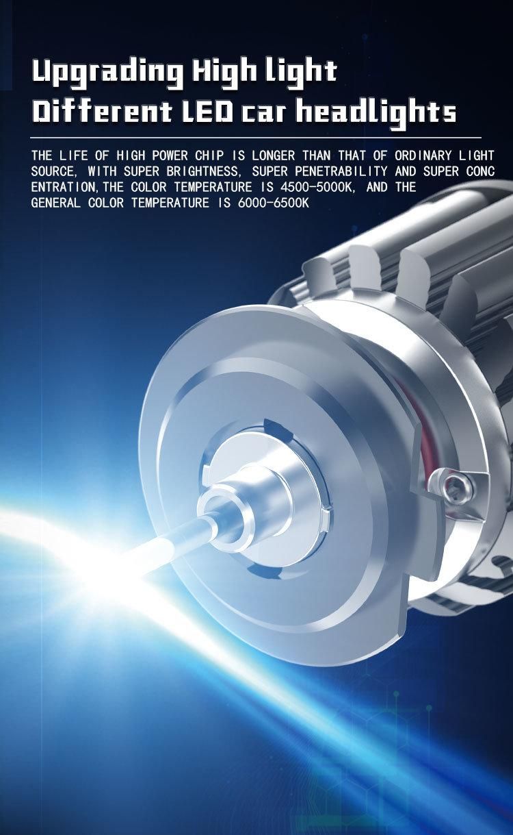 2021 Factory Price High Lumen Driving Light Y16 8000lm Car Headlight LED Headlight H4 H7