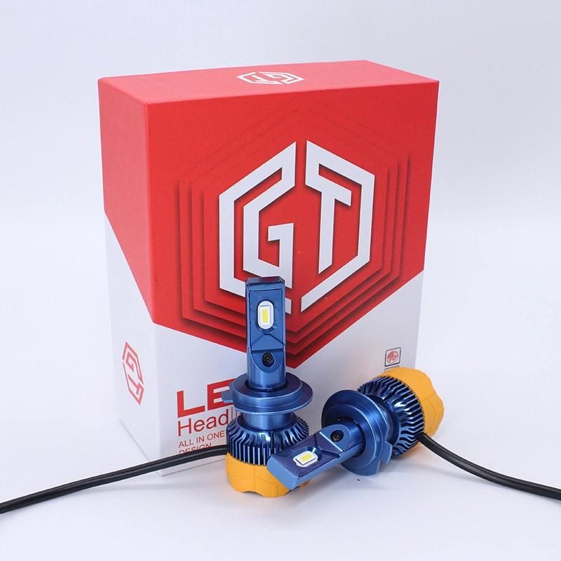 Gt7 Automotive Lamp 16000lm H11 H4 Auto Car H4 LED H7 LED Headlight