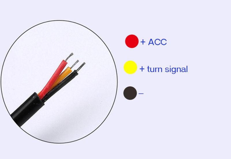 LED 12V Police Flashing Warning LED Rear Brake Stop LED Lights Strobe Light Lamp Police Lights