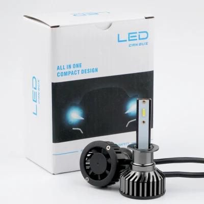 Hot Sale 12V LED Lights 24V Car 9005 Bulb 48W for Turbo Fan LED H7 H4 LED Headlight for Auto Cars