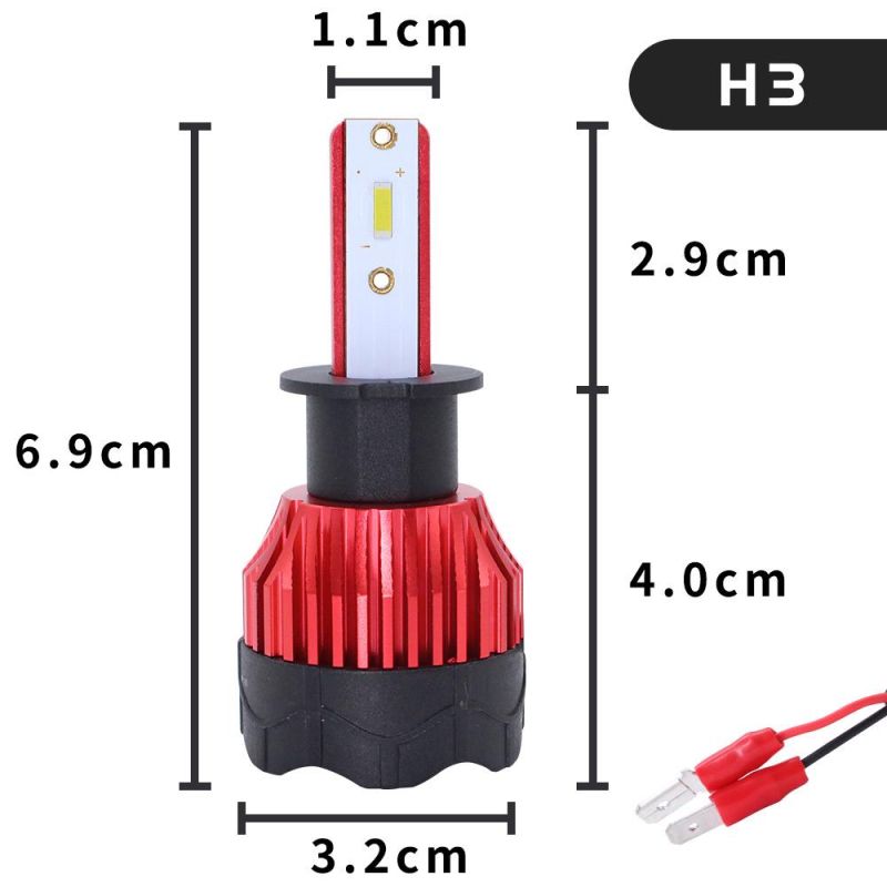 H11 LED Car Headlight H4 H7 H1 H3 Hb3 9005 Hb4 9006 Head Lamp LED Light Bulb