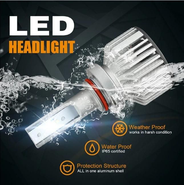 High Power Car LED Bulb 9-32V 60W 6000lm G11A H4 Car LED Headlight