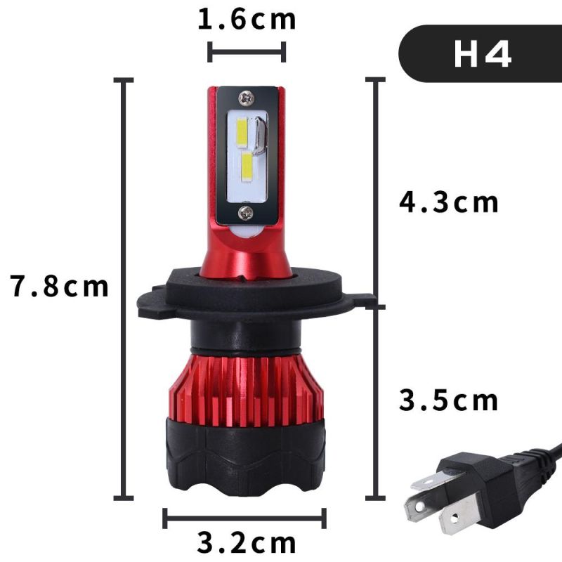 H11 LED Car Headlight H4 H7 H1 H3 Hb3 9005 Hb4 9006 Head Lamp LED Light Bulb