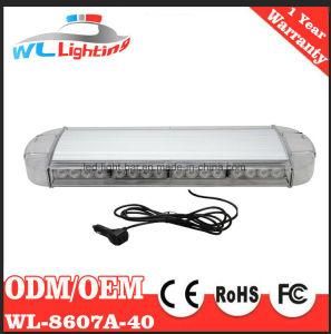 40 LED Mini Strobe Beacon Warning Light Bar
