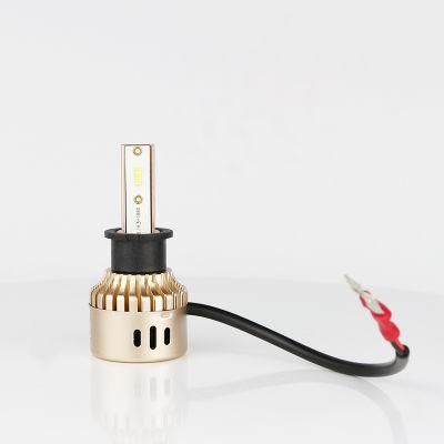 Aurora Super Bright Design Car LED Headlamp H4 Fan Car LED Headlight Bulbs H4