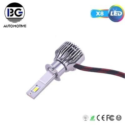 New Model Auto H7 LED Headlight H4 H1 H3 9005 9006 LED Car Light