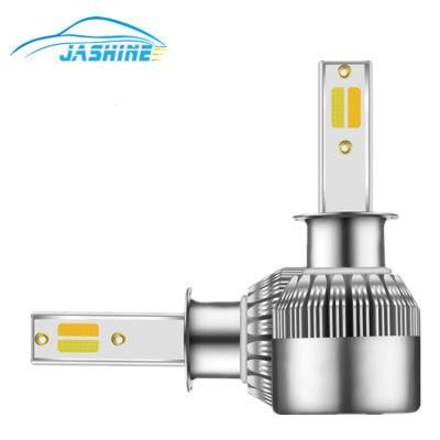 2018 Best Seller COB C6 Puls Dual Color H1 5000 Lumen LED Headlight