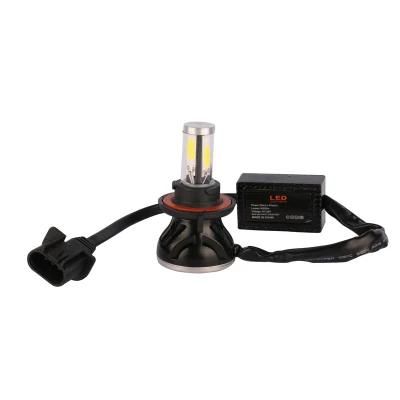 40W 4000lumen Build-in Fan 4 Side COB Chip Car G5 LED Headlight