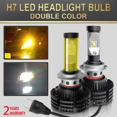 New Arrival X4 Fanless H4 H7 H11 9005 LED Conversion Kit 9006 Fanless LED Headlight