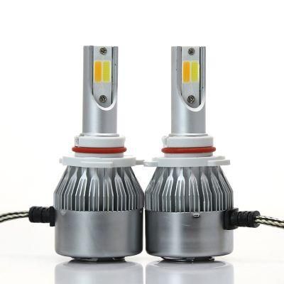 Wholesale LED Car Light Dual Color H4 LED Headlight CREE LED Headlamp 3000K/6500K H11 LED H7