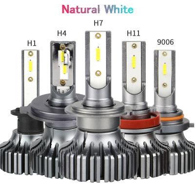 Super Bright Wholesale IP68 6000K LED Headlight Bulb, H11 9005 9006 3 Color H1 H4 H7 L7 LED Headlight