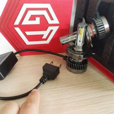 12V Auto LED Headlight H4 3 Colors All in One