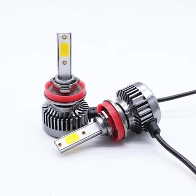 Gt3b High Quality H11 Lamp Yellow Color Brights LED Headlight C6 for Used Cars