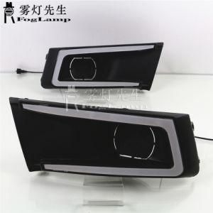 for Suzuki Vitara Brezza 2015 2016 2017 Driving Car DRL with Turn Signal Daytime Running Light Fog Lamp Relay Daylight