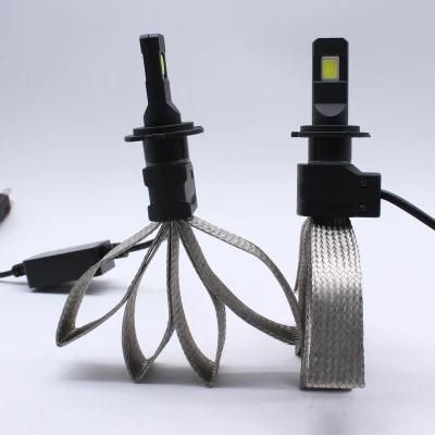 Gt7 H7 Copper Cooling Belt COB Auto LED Headlight