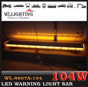 55inch Light Bar Emergency Vehicle LED Warning Lightbar 104W