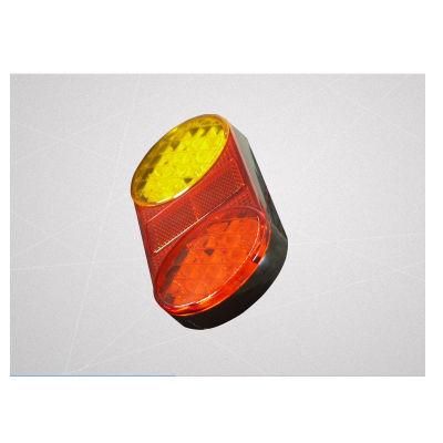 Factory High Quality 24PCS LEDs12V Oval Vehicle Autostop Turn Rear Tail Lights for Truck Trailer Marine with E-MARK