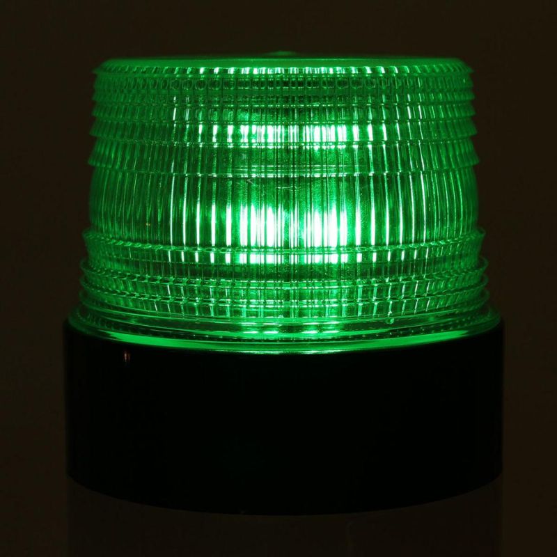 30W 8 Colors RGB LED Magnetic Warning Beacon Truck Car Vehicle Emergency Hazard Beacon Caution Warning Safety Flashing Light