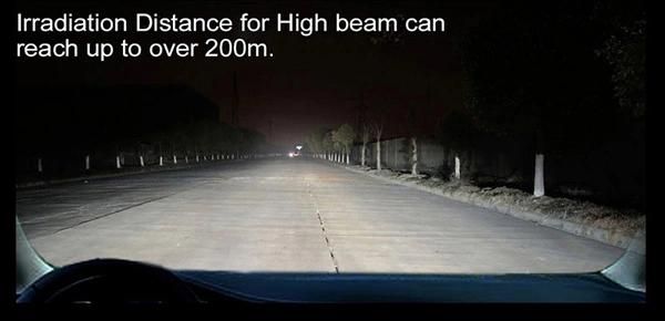 Super Bright Phi-Zes X3 H4 Hi/Low 6000lm LED Car Headlight