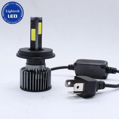 Car Auto COB LED Headlight Light H4 Lamp Kit