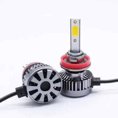 Mini A2 Car Headlight Bulb H11 H8 H9 Yellow Fog Lights
