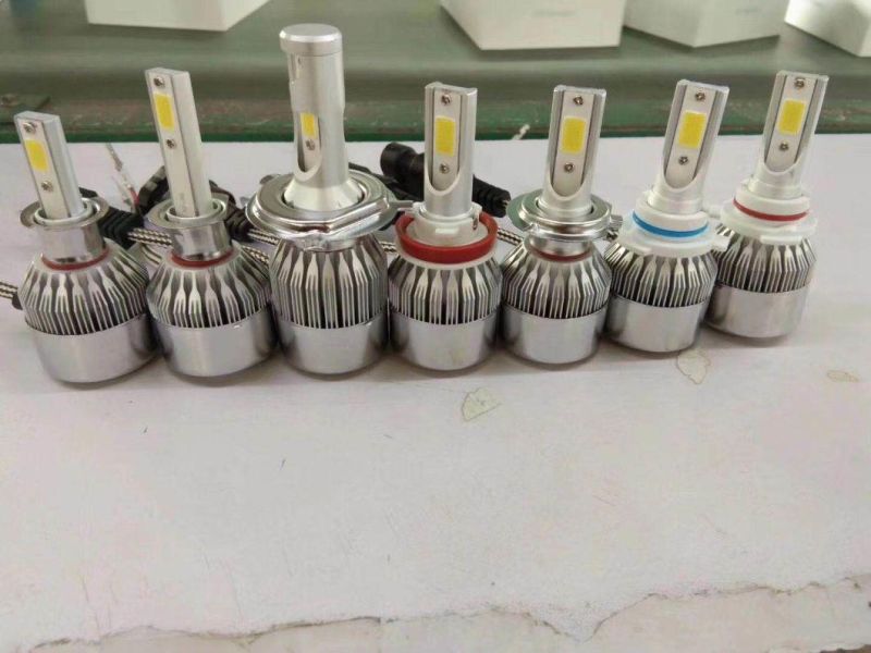 Wholesale C6 Auto Lamps H4 H7 Auto LED Headlight H1 H3 H11 9005 9006 Hb3 Hb4 Car LED Light Lamp 72W 8000lm