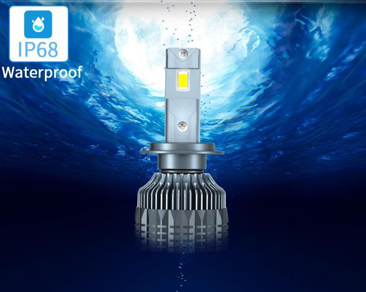 Newest Wholesale Auto Fan 5500lm 9012 LED Headlamp Super Bright LED Headlight Bulb for Car
