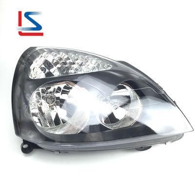 Black Auto Lamp Headlight for Renault Clio 2001 7701051770 7701051769 Halogen Head Lamps