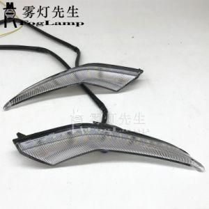 Waterproof Car LED DRL LED Daytime Running Light White Yellow Turn Signal Fog Light for Toyota Levin 2020