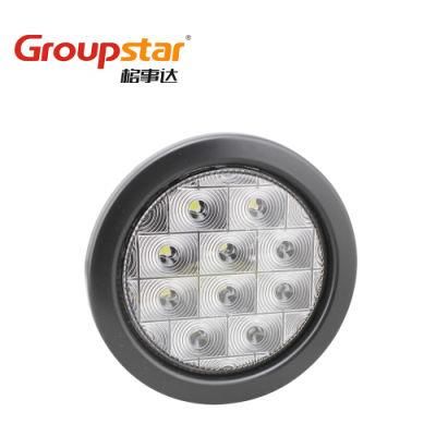 Truck Light Waterproof DOT 24V 4 Inch Round LED Trailer Truck Stop Tail Lamps