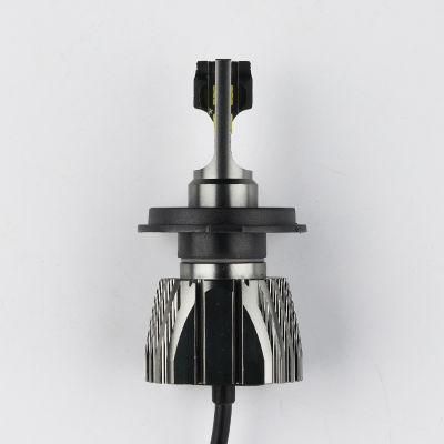23 Advance Auto Parts Auto Lighting System H4 LED Headlight 5500lm 60W Car LED Lights H4 LED Headlight
