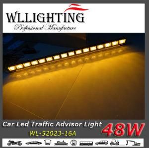 39 Inch Amber LED Bar Light with Arrow Warning Lights