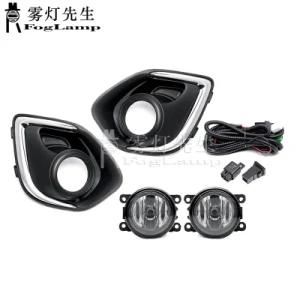 Front Fog Light Grill for Mitsubishi Outlander Sport Asx 2013 2014 2015 Driving Lamp Bumper Accessories