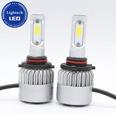 China Auto Accessories 8000lm S2 36W COB LED Car Headlight 9006