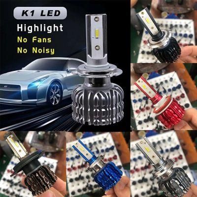 K1 Auto Car H1 H3 H7 H4 9005 9006 H13 LED Headlight