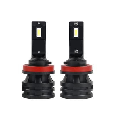 M2 Car LED Headlight Bulbs 4800 Lumens H1 H4 H7 H8h9h11 9005hb4 9006hb4 9V-32V Auto Mini Headlamp