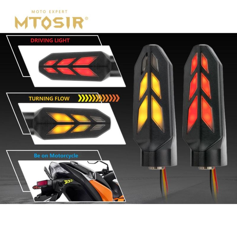 Mtosir for Honda Cbr250 LED Turning Signal Light High Quality Cg 160 LED Indicator Twister CB 650 LED Winker Light Motorcycle Accessories LED Light